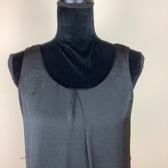 RUDSAK MAXI LONG BOHO RELAXED SILKY SLEVELESS DRESS - Picture 2 of 10